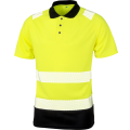 Heren Polo Result Recycled Safety R501X Fluor Geel
